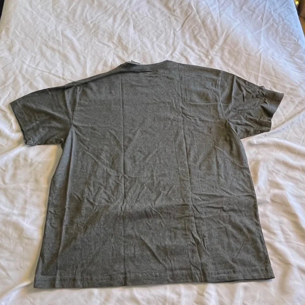 Banana Republic Mens Basic Crew T-Shirt XL Heather Grey Short Sleeve 657431-09-1